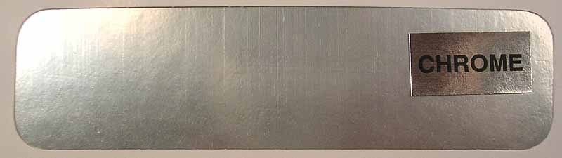 Bare Metal Foil Co 6x11 Thin Sheet Chrome Foil