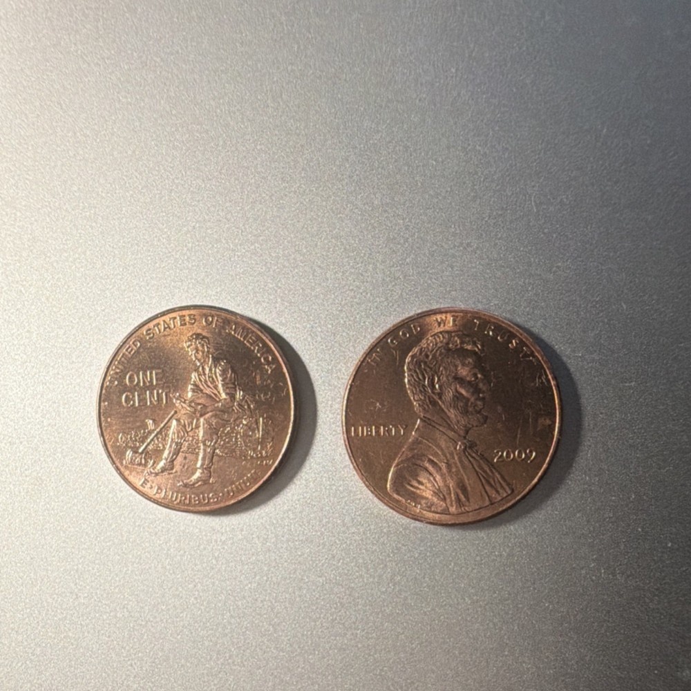 2009 Lincoln Bicentennial Small Cent Formative Years RD US One Cent Coin