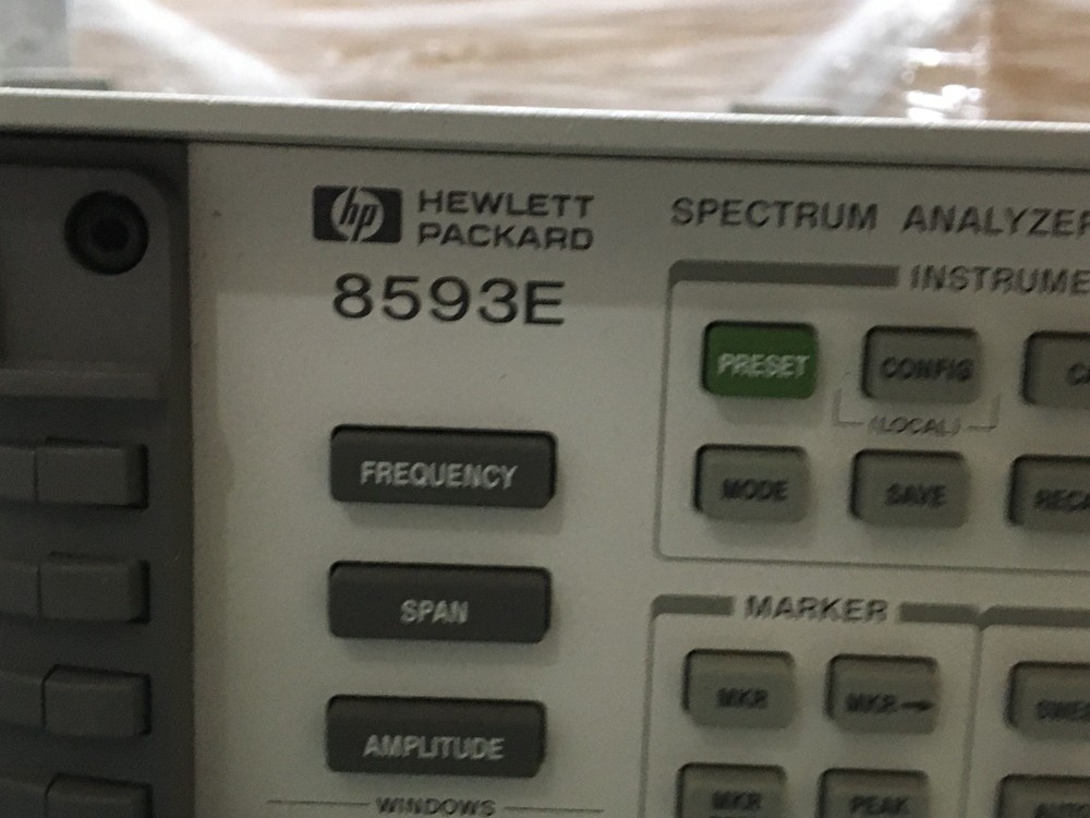 HEWLETT PACKARD Spectrum Analyzer 8593E 9 kHZ *UNTESTED*