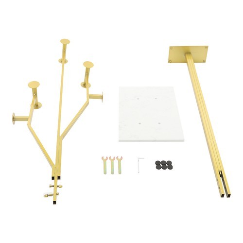 Saving Space Coat Rack Freestanding Coat Tree Branch-shaped Corner Coat Rack