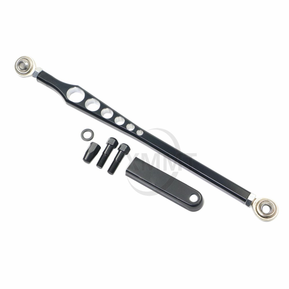 1Pcs Performance Machine PM Holeshot Black CNC Shift Linkage Link Rod for Harley