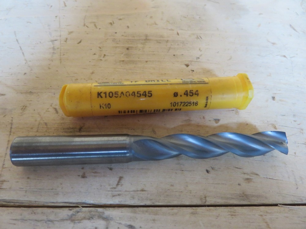 .454  Carbide     Drill   Kennametal  (#378-73)