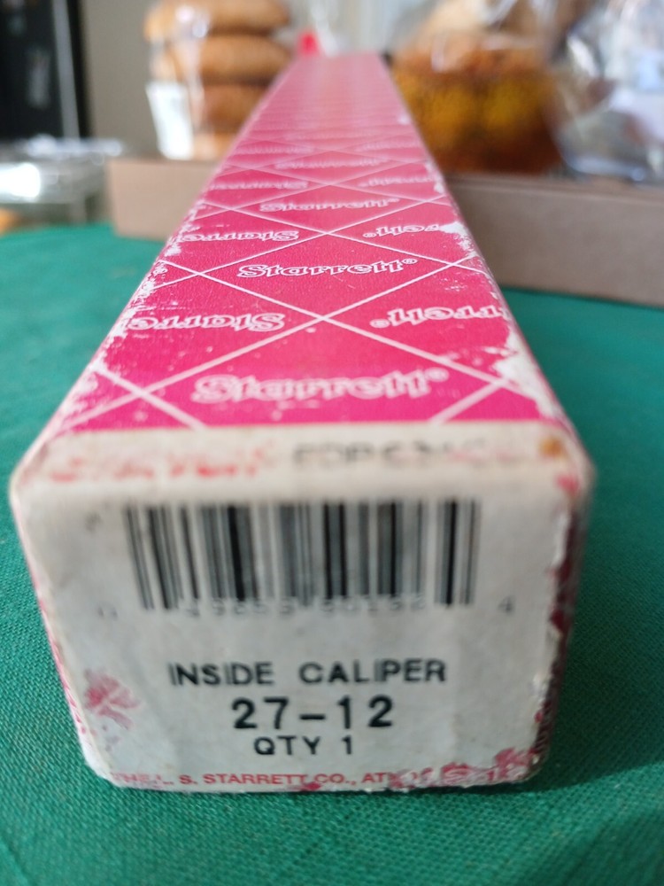 Starrett 27-12 12" Improved Firm Joint Inside Caliper