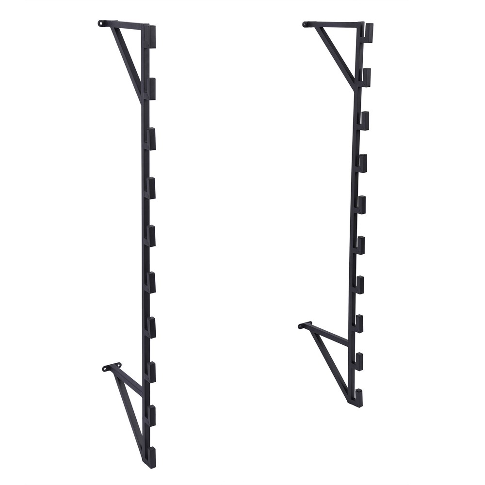 10-layer Storage Display Rack Wall Wrapping Paper Ribbon Organizer Wall-mounted