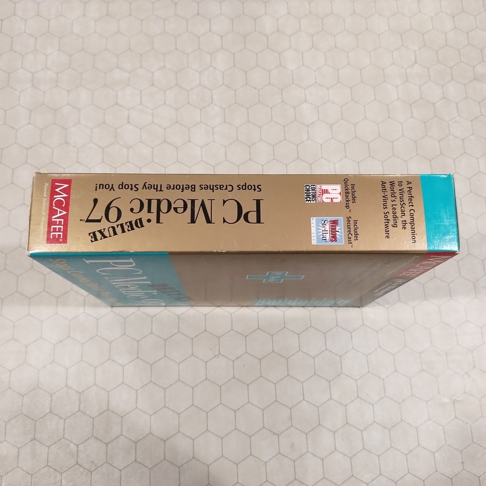 McAfee PC Medic 97 Deluxe, Windows 95 CD-ROM, 1997