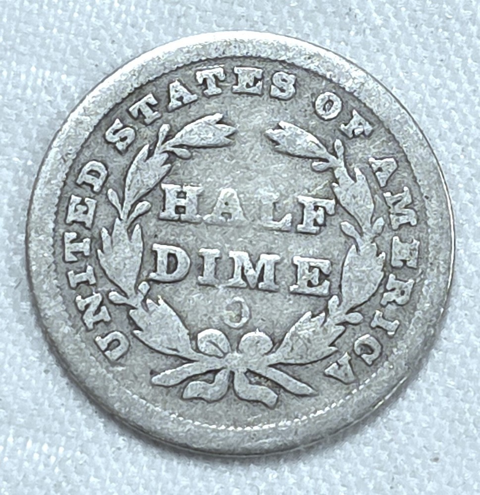 1840-O No Drapery Liberty Seated Half Dime