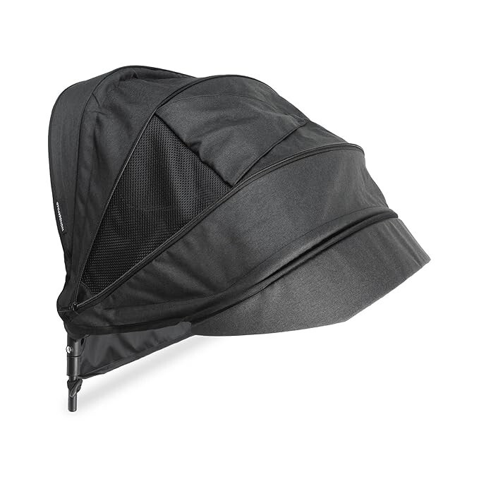 WONDERFOLD Retractable Stroller Canopy Featuring a Peek-a-Boo Window, 2 Pack