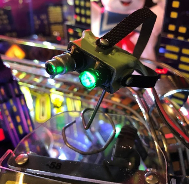 Ghostbusters GB Pinball Machine ECTO GOGGLES LED Mod Stern