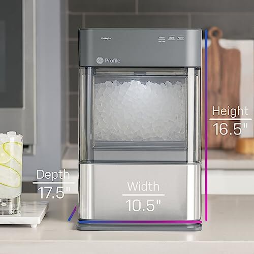 GE Profile Opal 2.0, Chewable Crunchable Countertop Nugget Ice Maker
