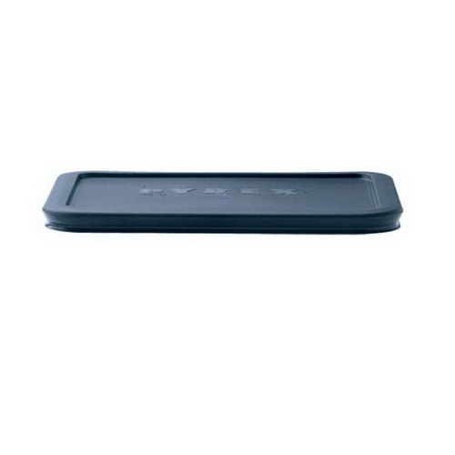 Pyrex 7210-PC 3 Cup Blue Rectangular Storage Lid Cover for Glass Dish 3PK New