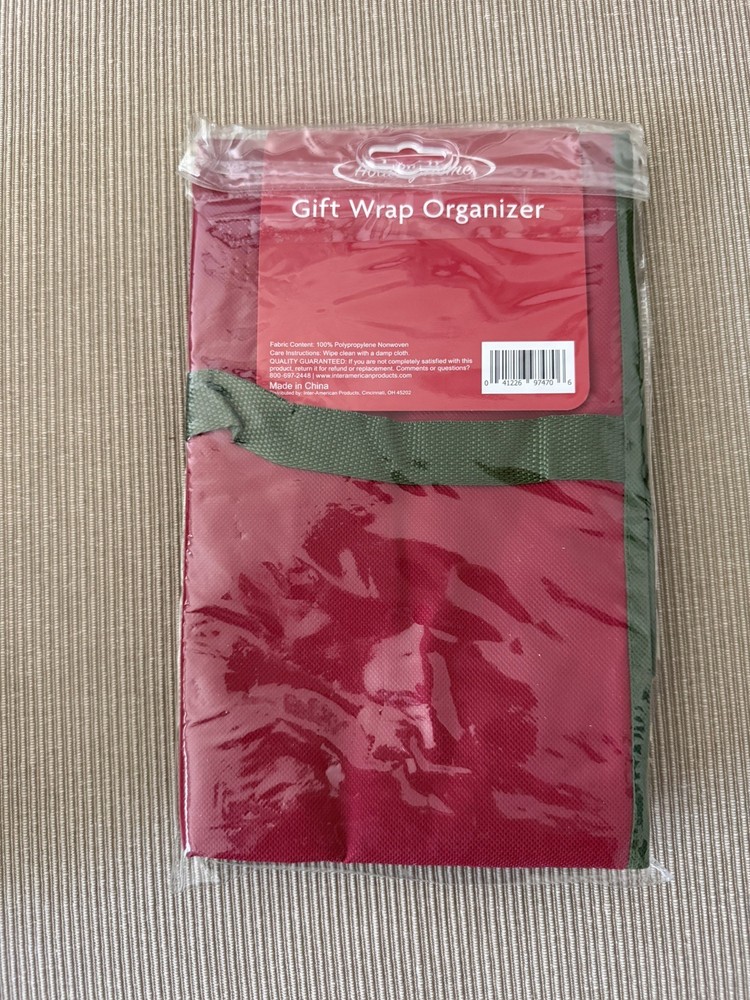 Gift Wrap Organizer