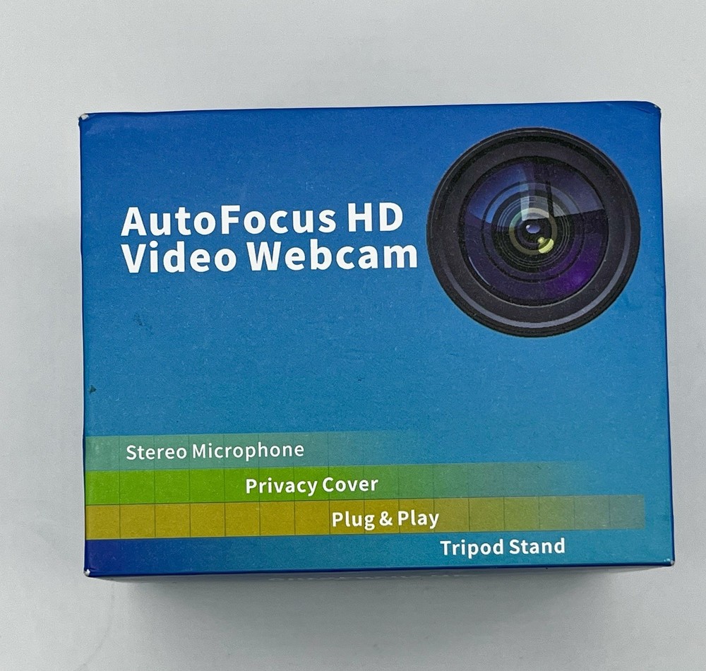 RoHS Autofocus HD Video Webcam