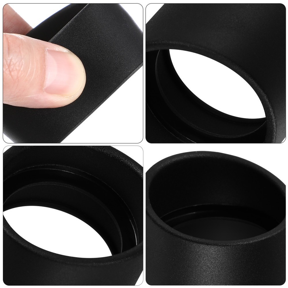 2 Pcs Microscope Sheath Eyepiece Cup Laboratory Accessories Miss Protector