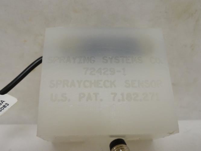 208354 New-No Box; Spraying Systems 72429-1 Sensor Assembly