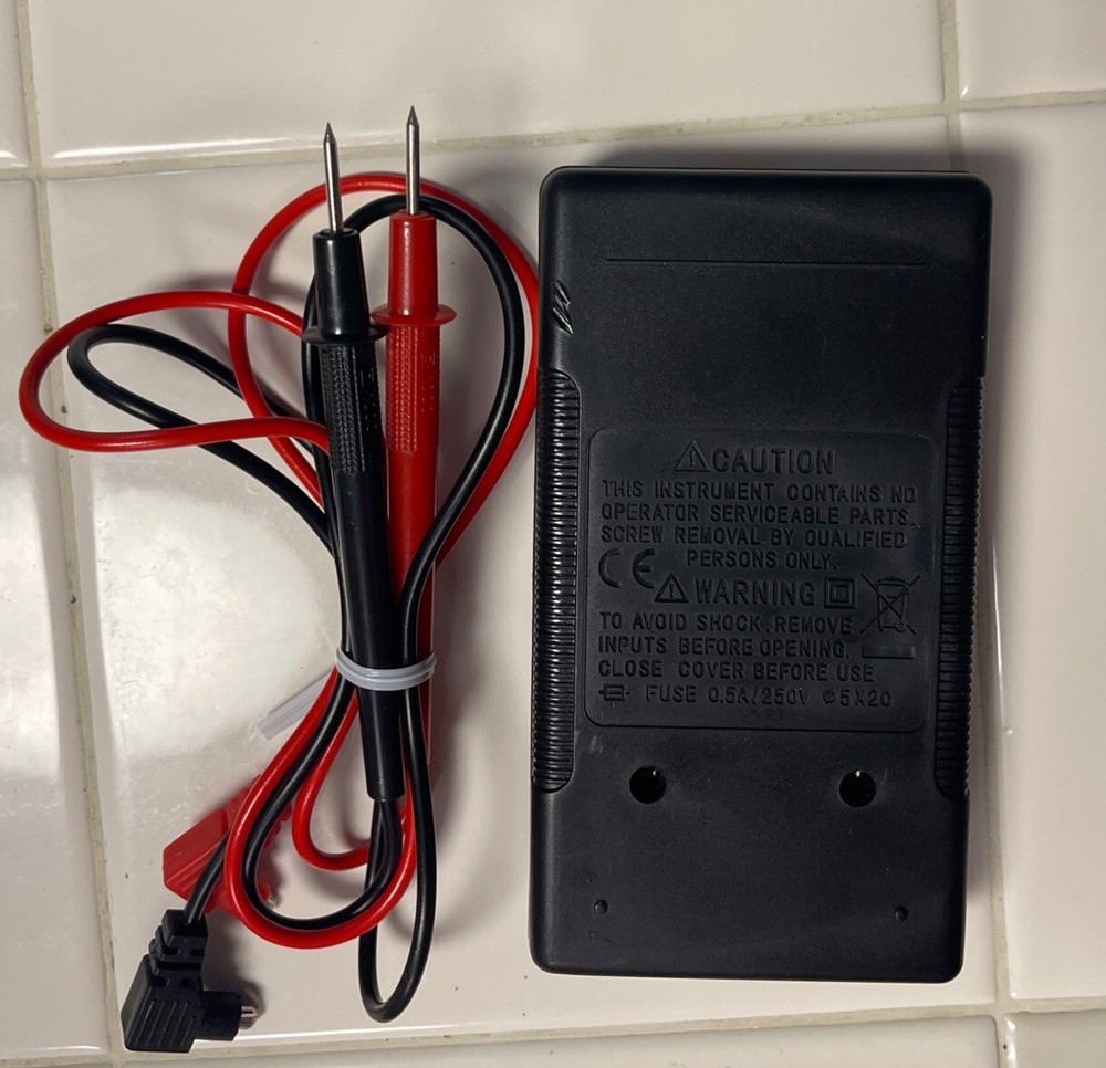 PT Performance Tool Digital Multi-Meter DCV,DCA With New Battery————-5