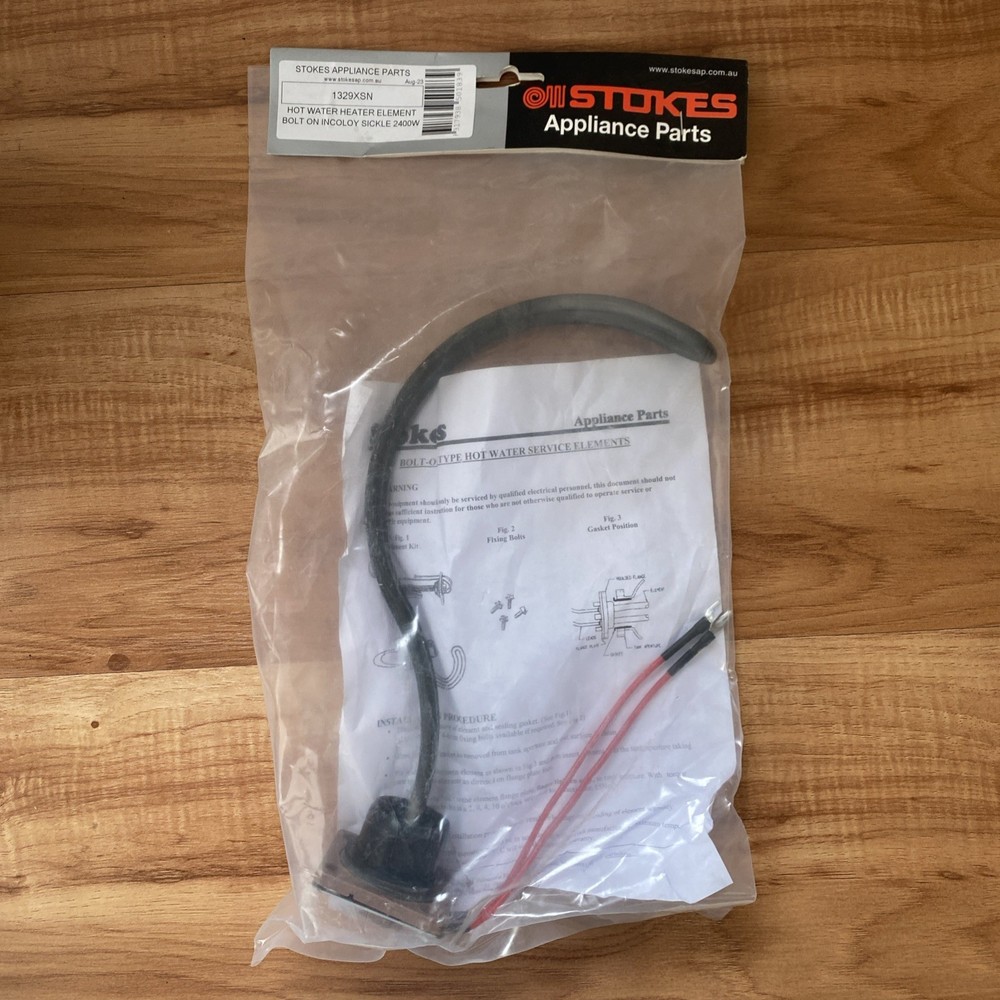 Stokes 1329XSN Water Heater Bolt-On Straight Element 2400W - 240V