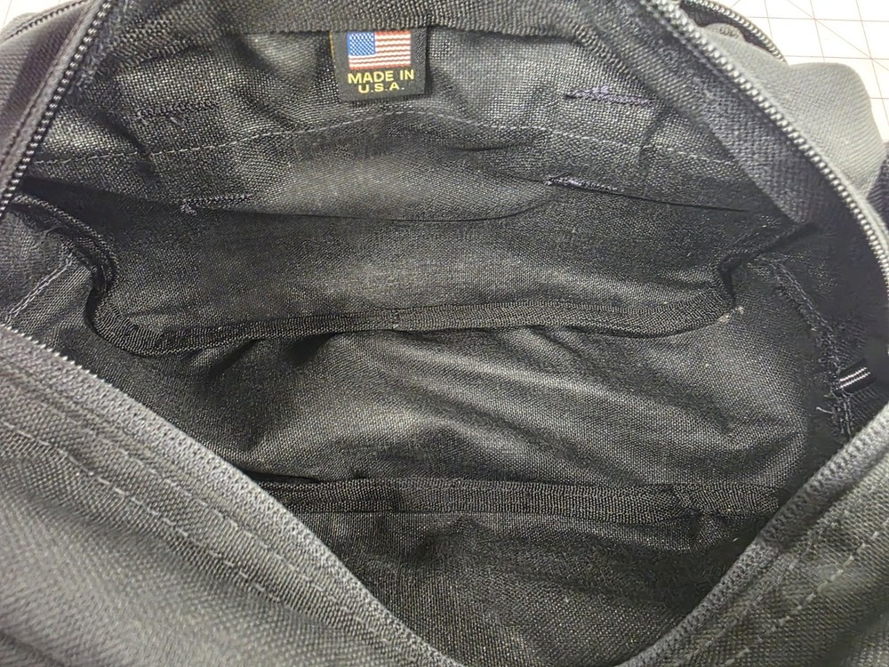 SPEC OPS Brand All Purpose Bag Black USA Made