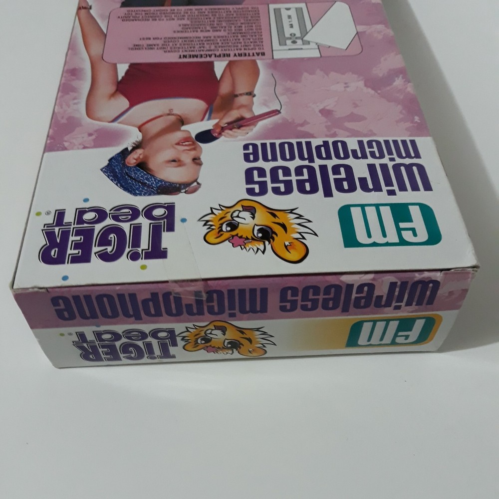 Vintage Tiger Beat FM Wireless Microphone