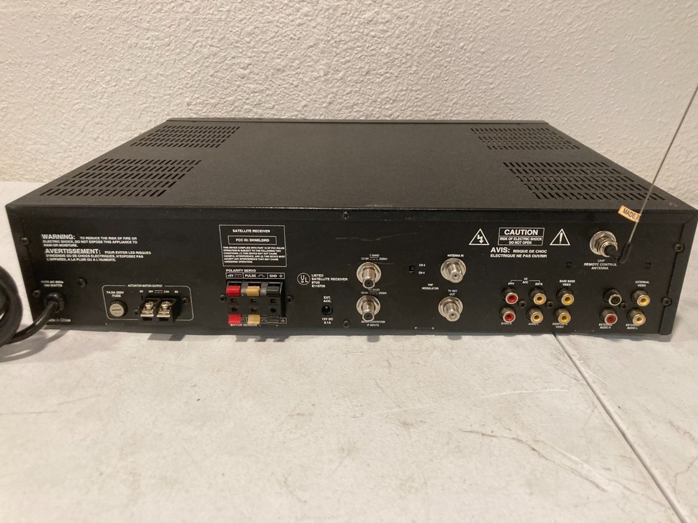 HTS Tracker Premier System 50 Satellite Receiver VideoCipher