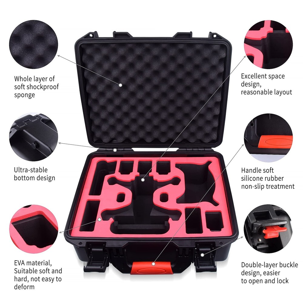 Professional Hard Case for DJI FPV [Case Only] - DJI FPV Drone Carrying Case ...