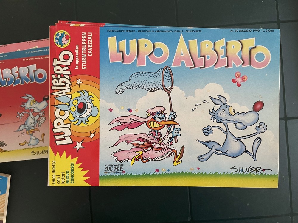 23 comics wolf alberto 90s