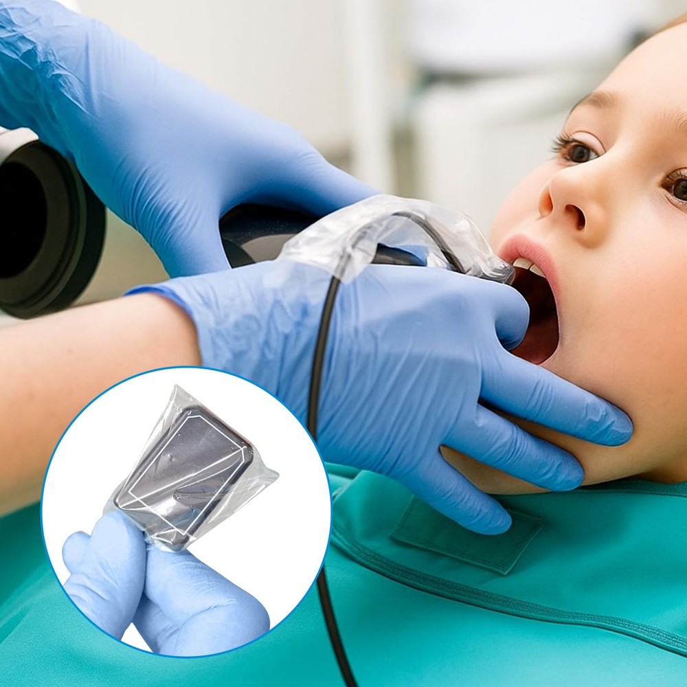 Disposable Digital X-Ray Sensor Cover - Dental Imaging & Sensor Guide Protect...