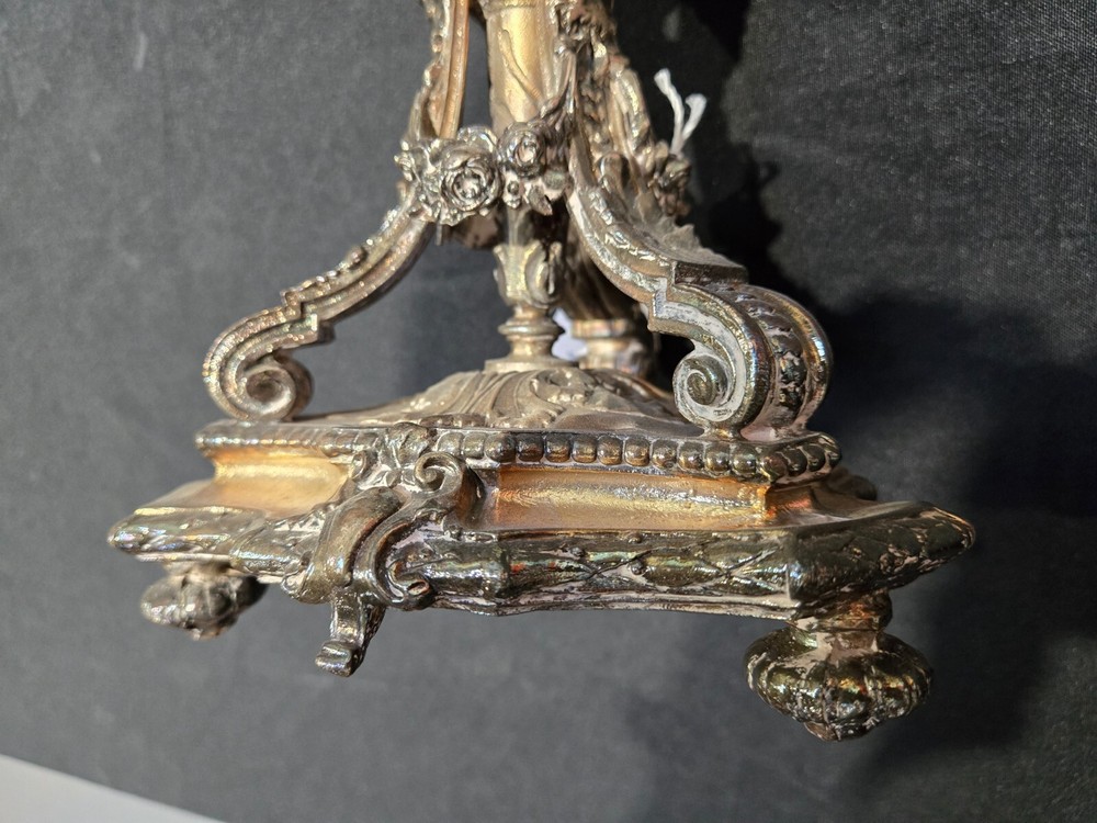 Antique Silverplated Candlestick