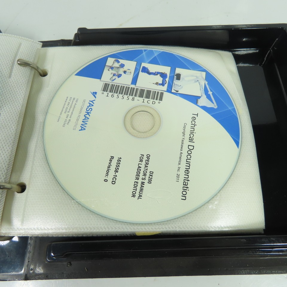 Yaskawa 165838-1CD DX200 Motoman Robotics Technical Documentation 10-Disc Set
