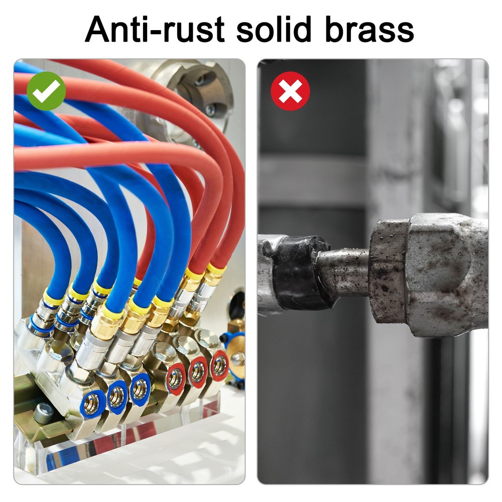 90 Degree Brass Hose Barbed Elbow Fitting 3/16" Barb x1/4" NPT Male for Industry