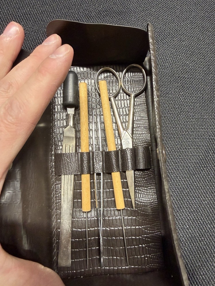 Vintage Dissecting Kit, Clay Adams, Missing One Tool