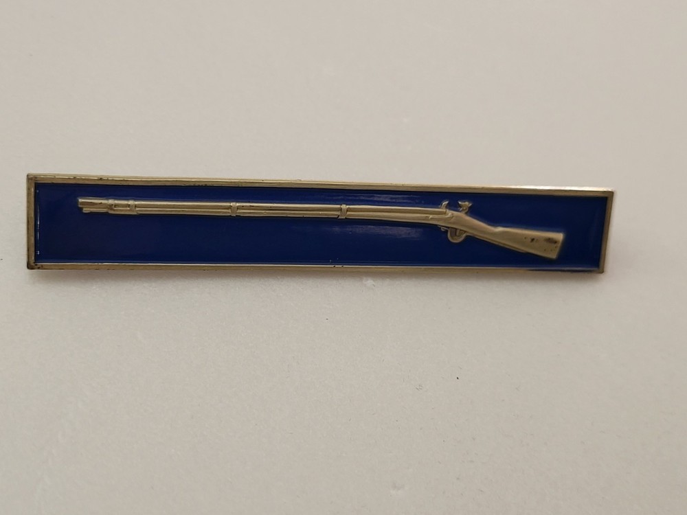 Vintage Infantry Badge Marked Sterling