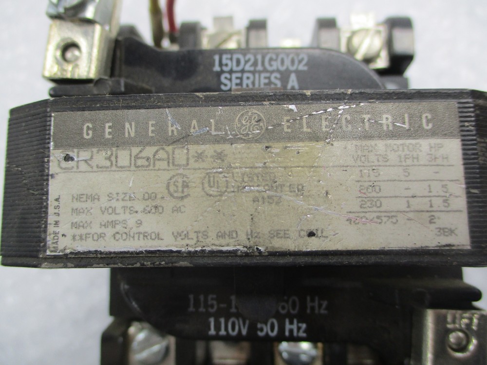 GENERAL ELECTRIC CR306A0 STARTER UNMP