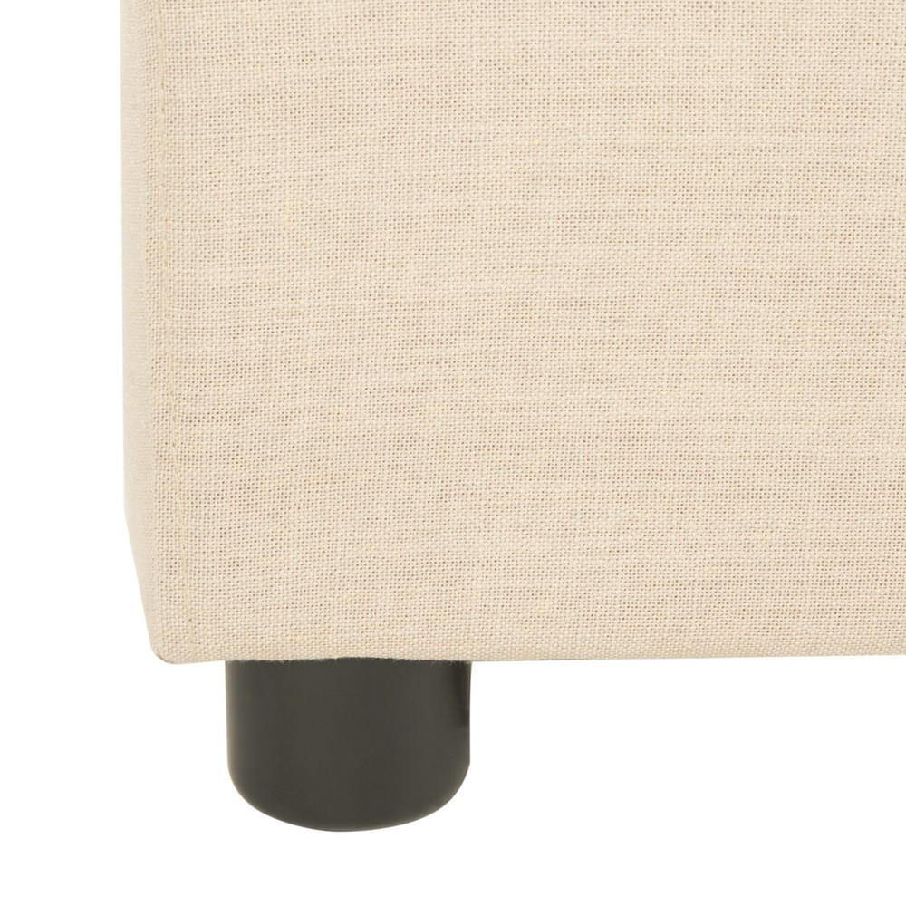 SAFAVIEH Carter Bed | Beige | Queen |
