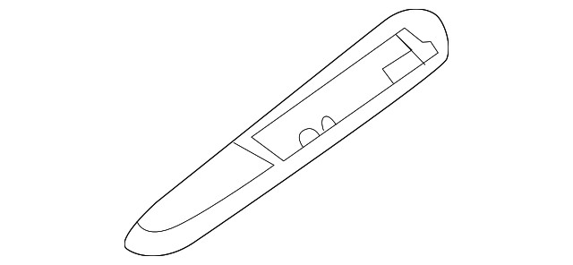 Genuine Subaru Rail Assembly Protector 91192sj070