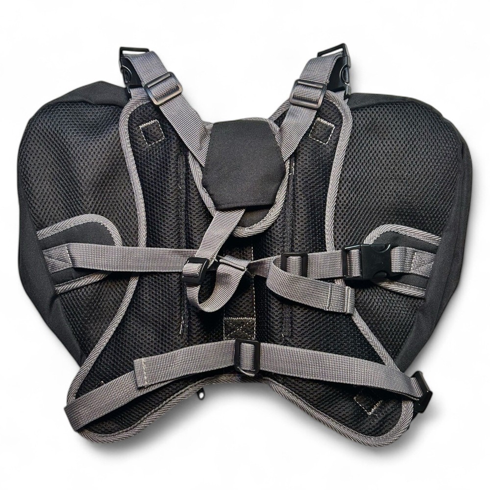Wellver Dog Saddle Bag Large Travel Harness Backpack Adjustable