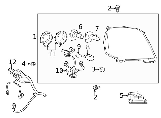 Genuine GM Harness 20976392