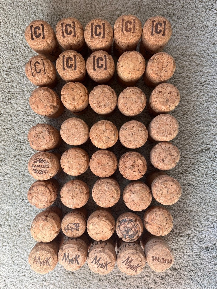 40 Used Sparkling Wine & Champagne Corks