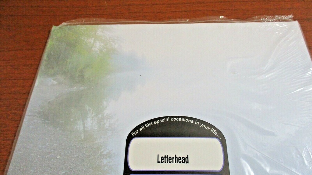 MASTERPIECE STUDIOS~24 Sheets RIVER'S EDGE Computer LETTERHEAD PRINTER PAPER