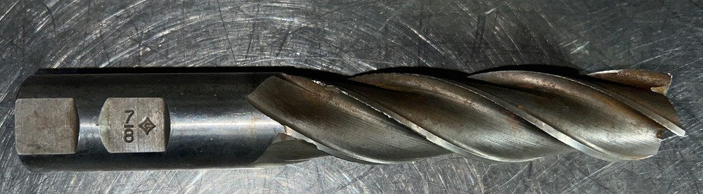Used Surplus 7/8 End Mill