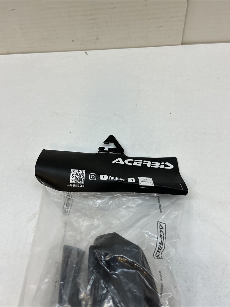 Acerbis 2115150001 Lower Fork Covers - Black