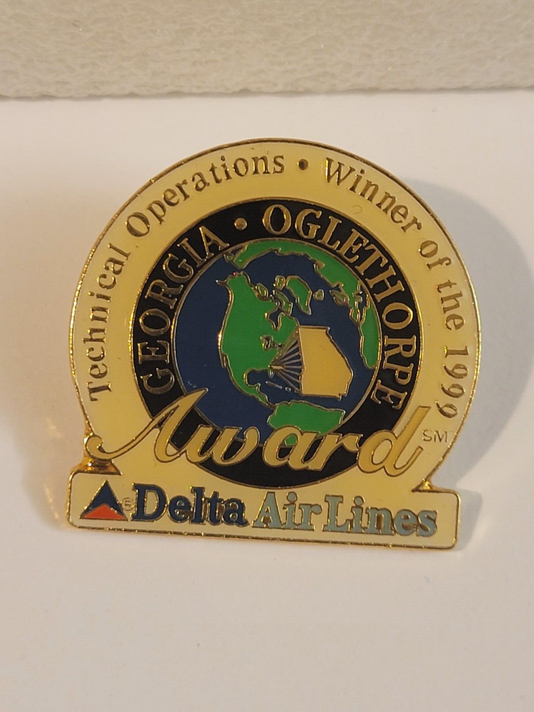 Delta Airlines Technical Operations Award Pin