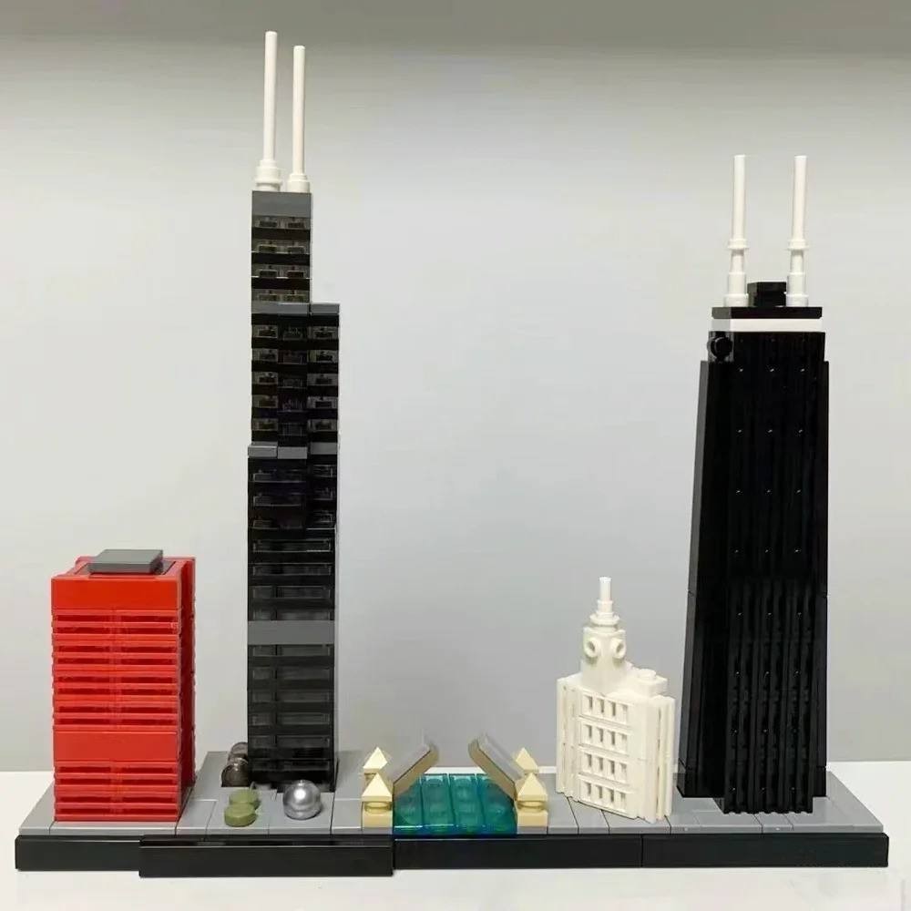 ARCHITECTURE: Chicago (21033) - Complete Bricks -New Sealed (bagged) Retired set