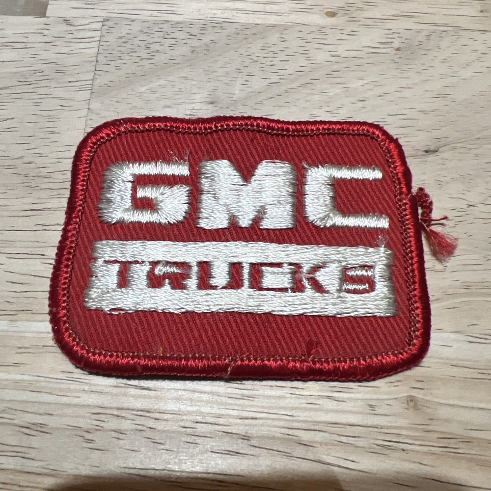 Vintage GMC TRUCKS Employee Uniform Patch