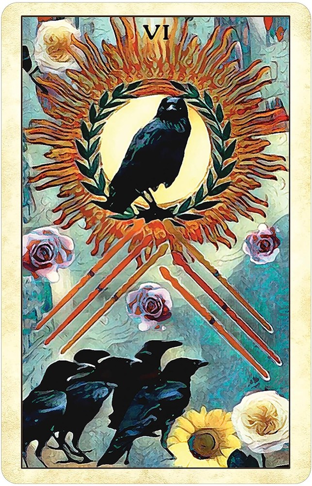Pocket Size Crow Tarot Card Deck!