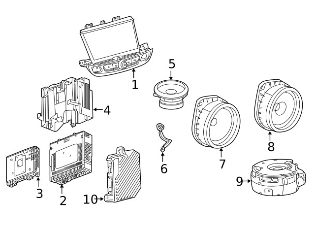 Genuine GM Mount Bracket 39090578
