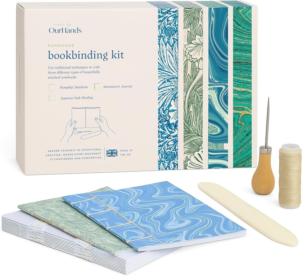 inding Kit DIY Kit to Create Custom Soft-Cover Notebooks - Includes Materials...