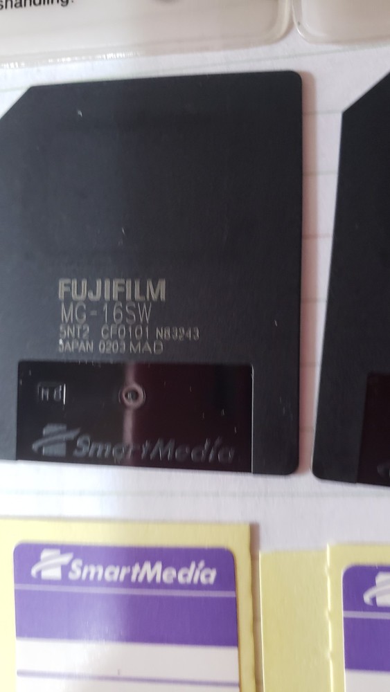 Tarjetas De Memoria Smartmedia 16mb