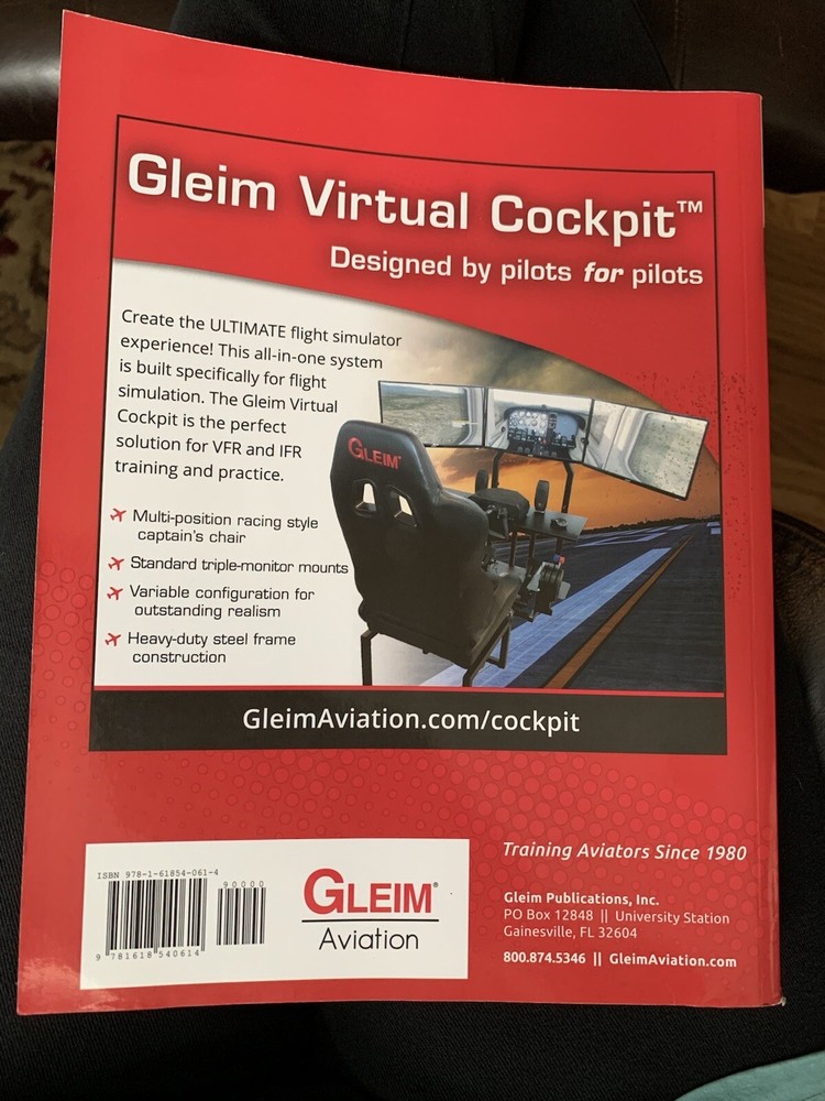 Gleim Pilot Handbook 11th Edition Easy to Read Aviators Reference Book