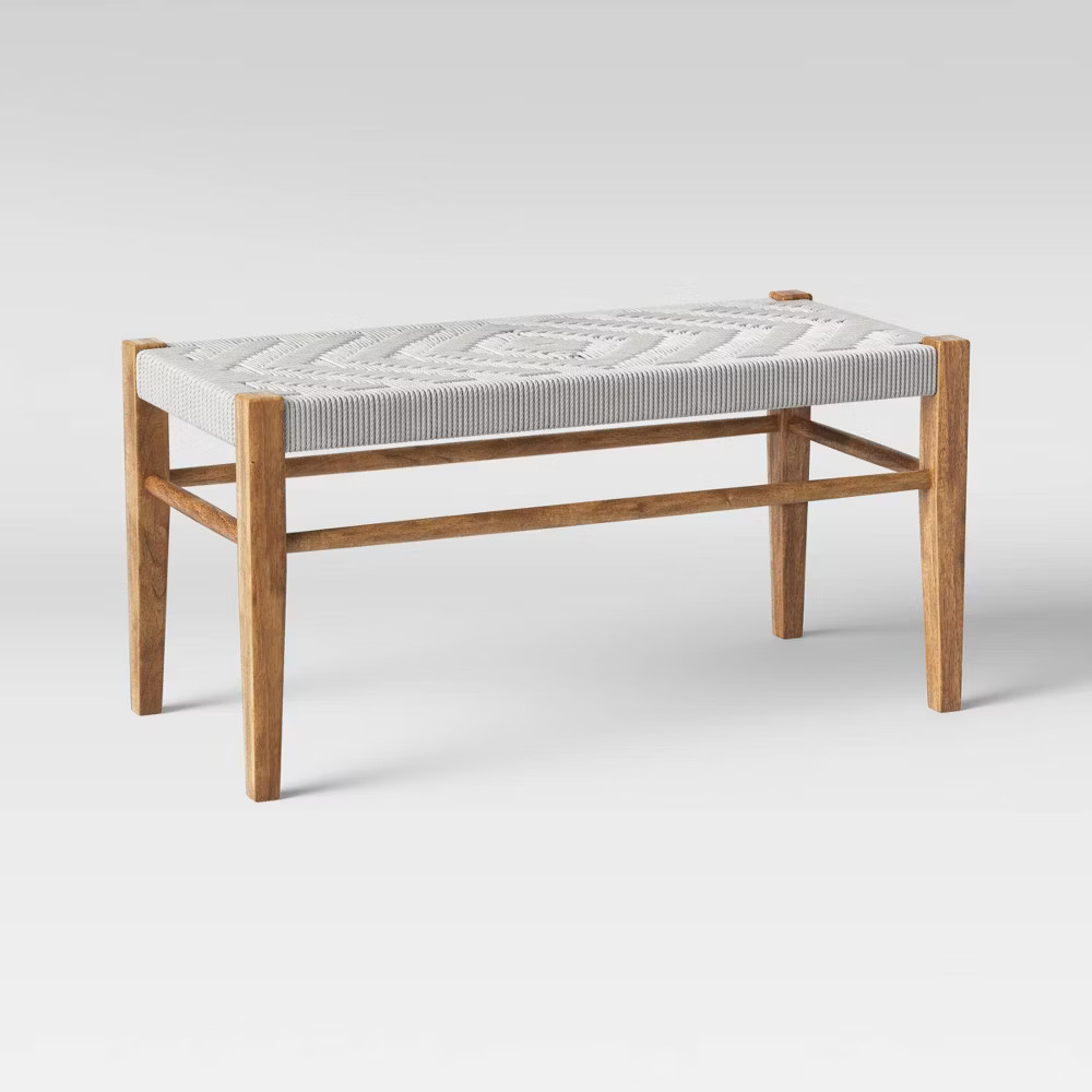 Lumarco Woven Bench Natural - Opalhouse