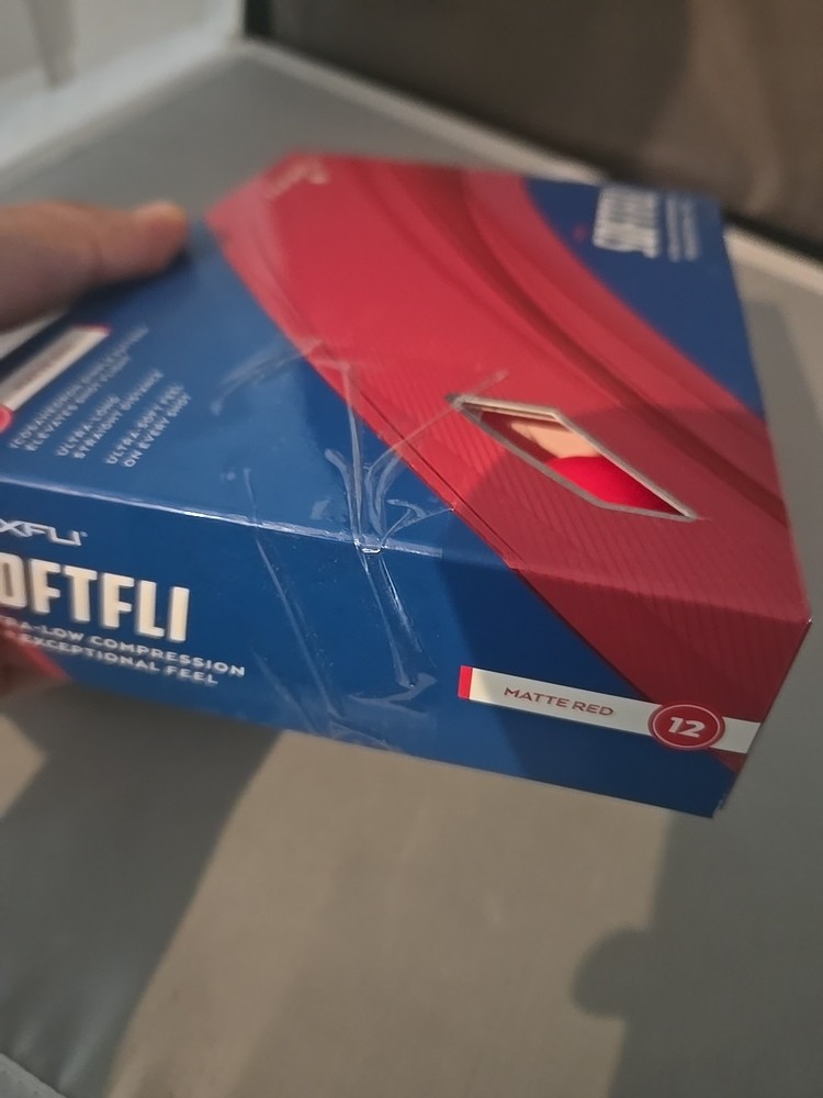 Maxfli Softfli Matte Golf Balls Red Dozen